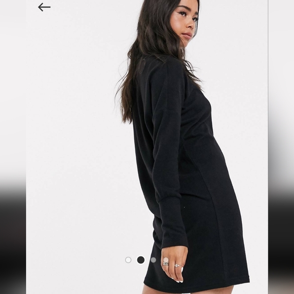 NWOT Noisy May Roll Neck Mini Sweater Dress - Picture 3 of 7